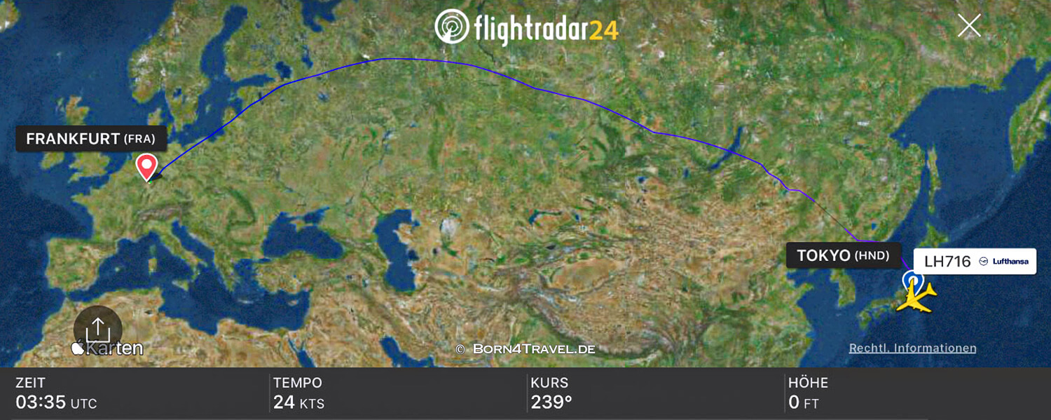 Flug FRA-HND,born4travel.de