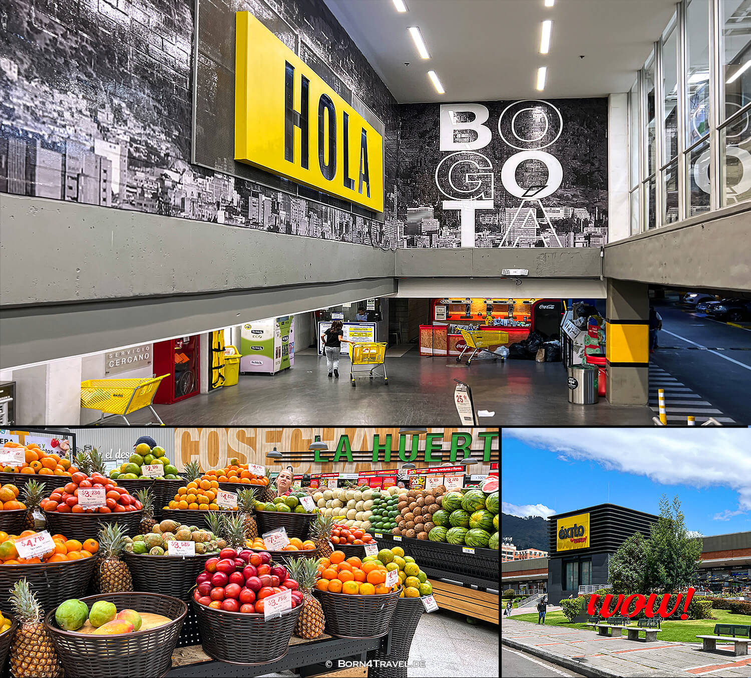 Exito wow Bogotá,Kolumbien,born4travel.de