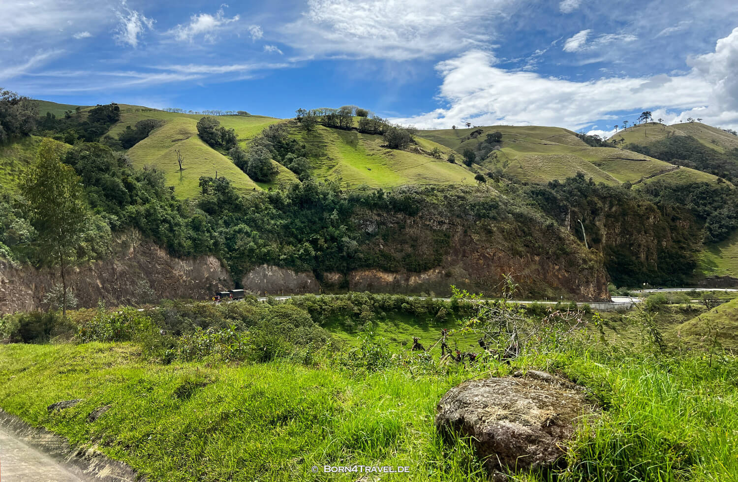 von San Agustín nach Popayan,Kolumbien,born4travel.de