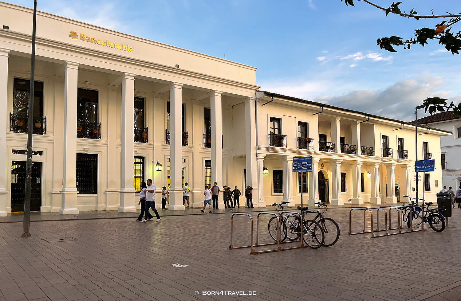 Parque Caldas Popayan,Kolumbien,born4travel.de