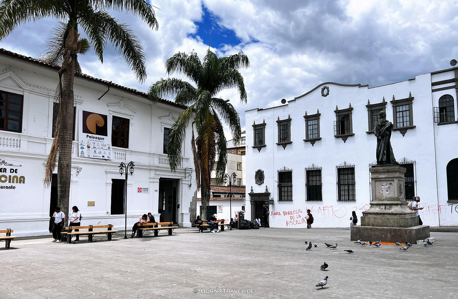 Iglesia de San Francisco Popayan,Kolumbien,born4travel.de