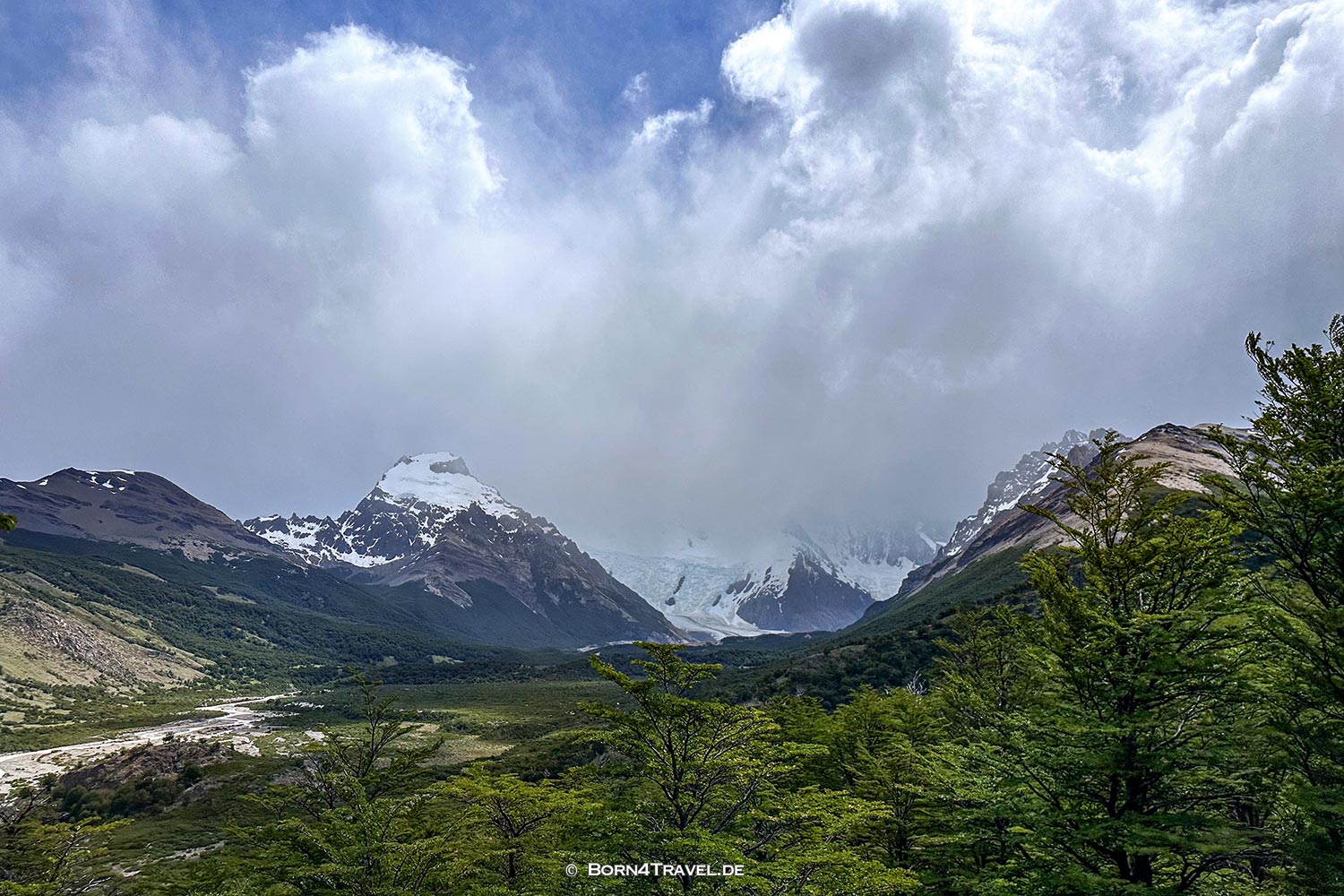 El Chaltén:Senda a Laguna Torre,Argentinien,Patagonien,born4travel.de