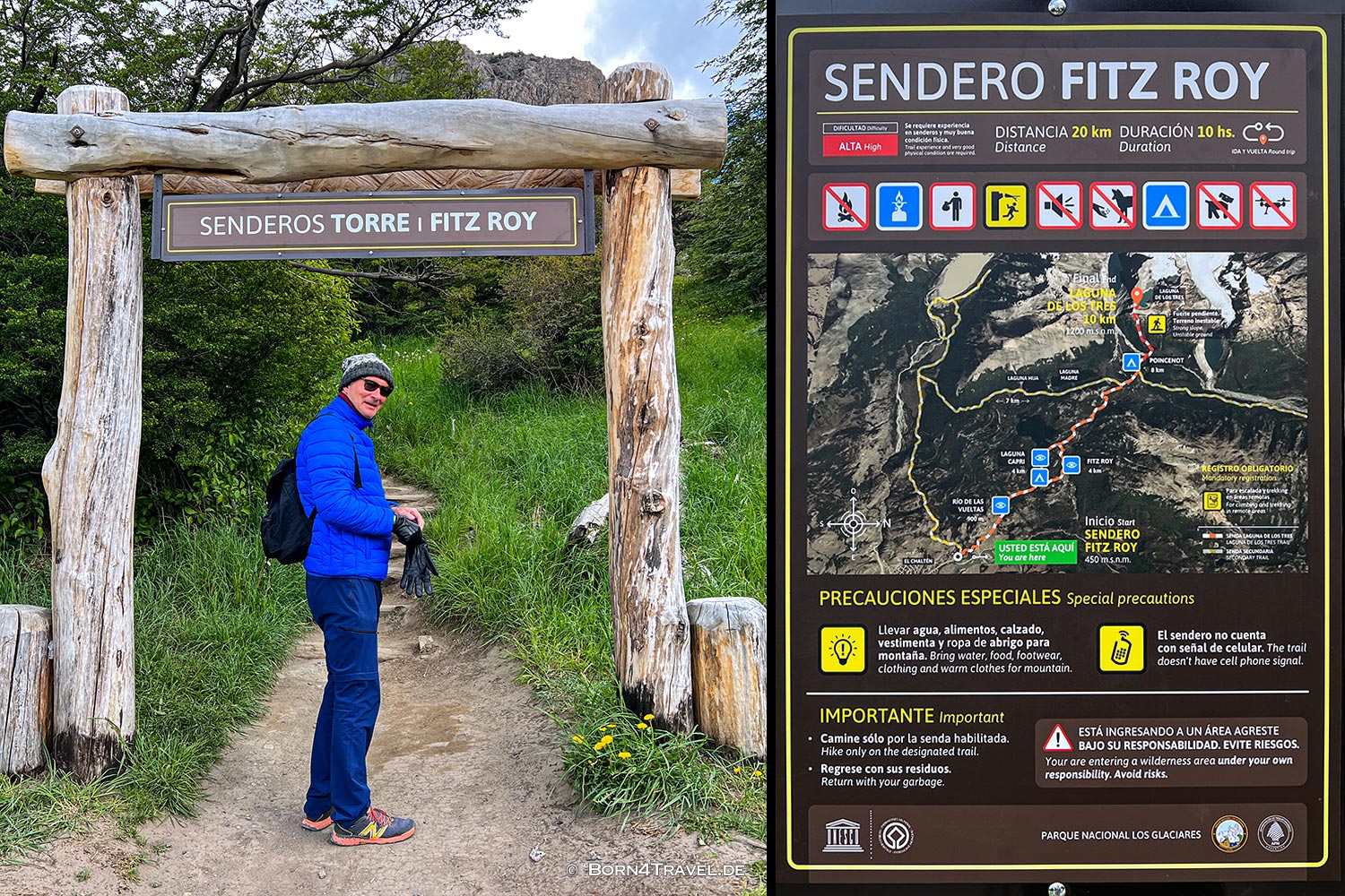 El Chaltén:Wanderung Sendero Torro | Fitz Roy,Argentinien,Patagonien,born4travel.de