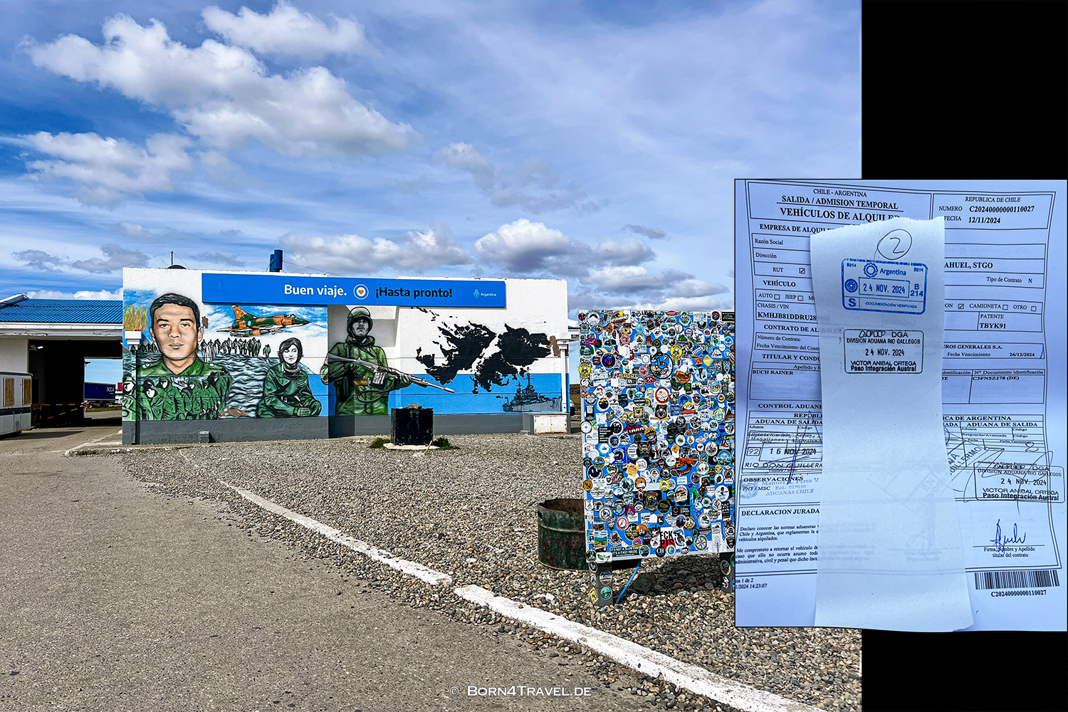 Paso Integración Austral ,Patagonia,Argentina,born4travel.de