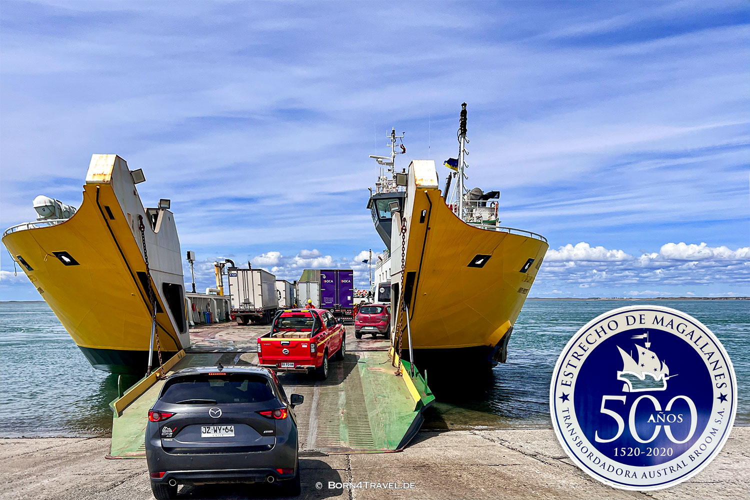 Estrecho de Magallanes,Magallanstraße,Patagonia-Tierra del Fuego,born4travel.de