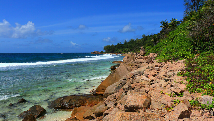 Anse Fourmis,La Digue,seychelles