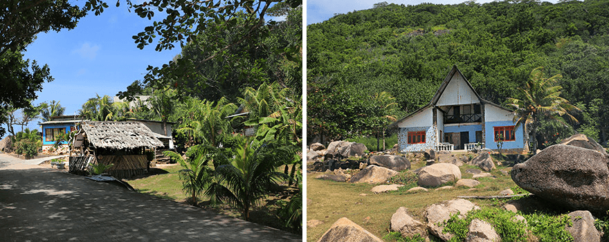 Anse Banane,La Digue,seychelles