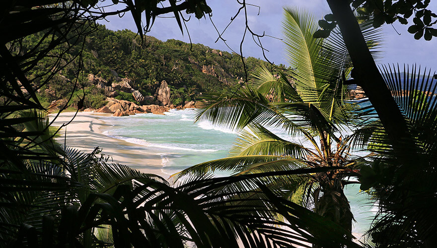 petit Anse,La Digue,seychelles