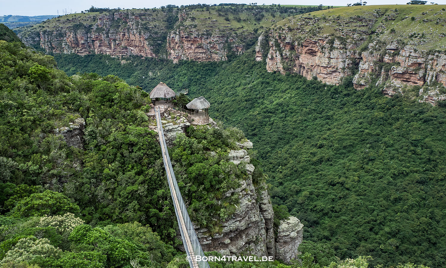 Suspension Bridge,Lake Eland Game Reserve, Oribi Gorge,Südafrika,born4travel.de Suspension Bridge,Lake Eland Game Reserve, Oribi Gorge,Südafrika,born4travel.de