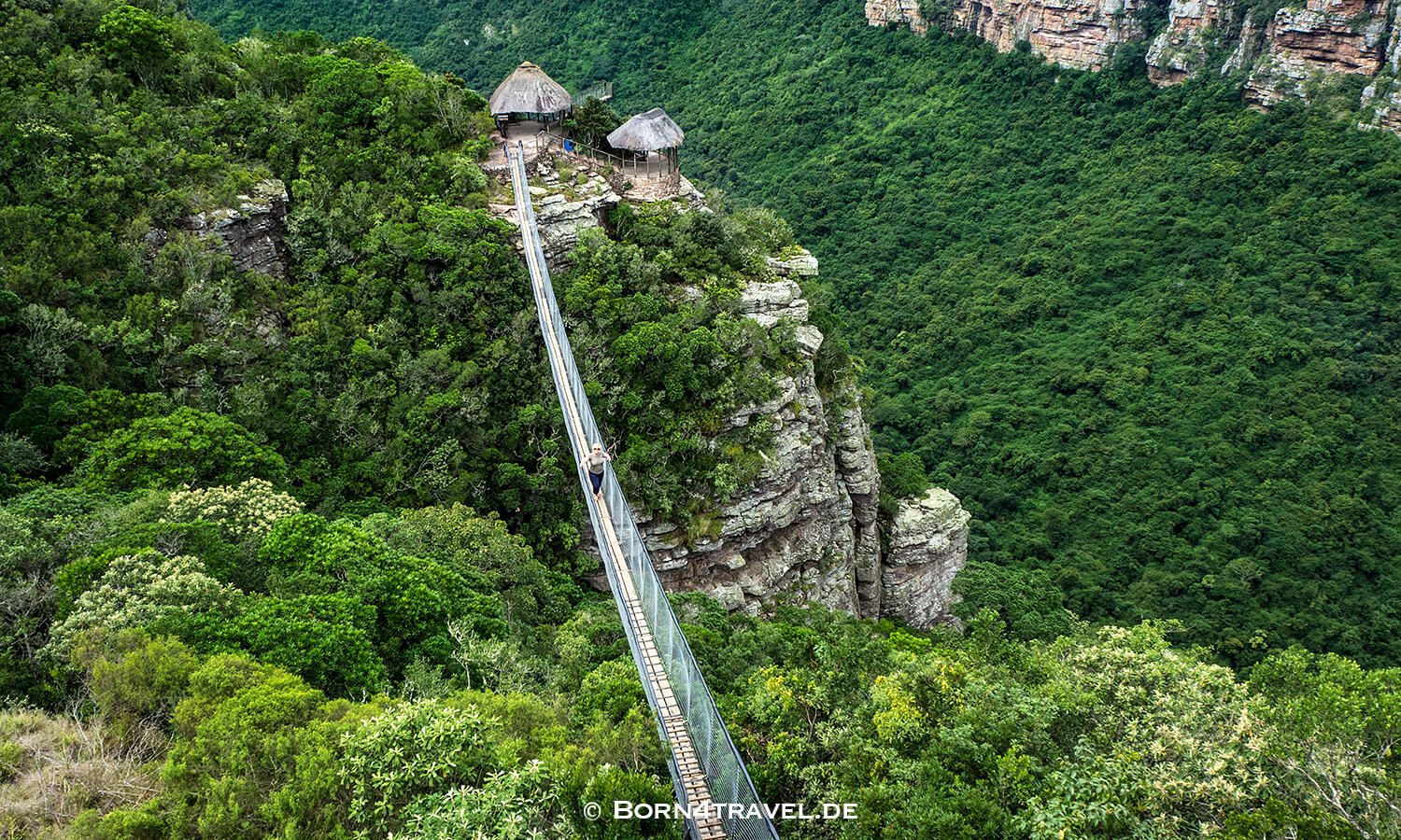 Suspension Bridge,Lake Eland Game Reserve, Oribi Gorge,Südafrika,born4travel.de Suspension Bridge,Lake Eland Game Reserve, Oribi Gorge,Südafrika,born4travel.de