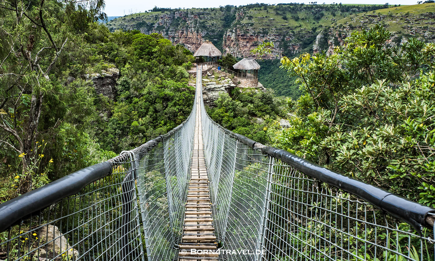 Suspension Bridge,Lake Eland Game Reserve, Oribi Gorge,Südafrika,born4travel.de Suspension Bridge,Lake Eland Game Reserve, Oribi Gorge,Südafrika,born4travel.de