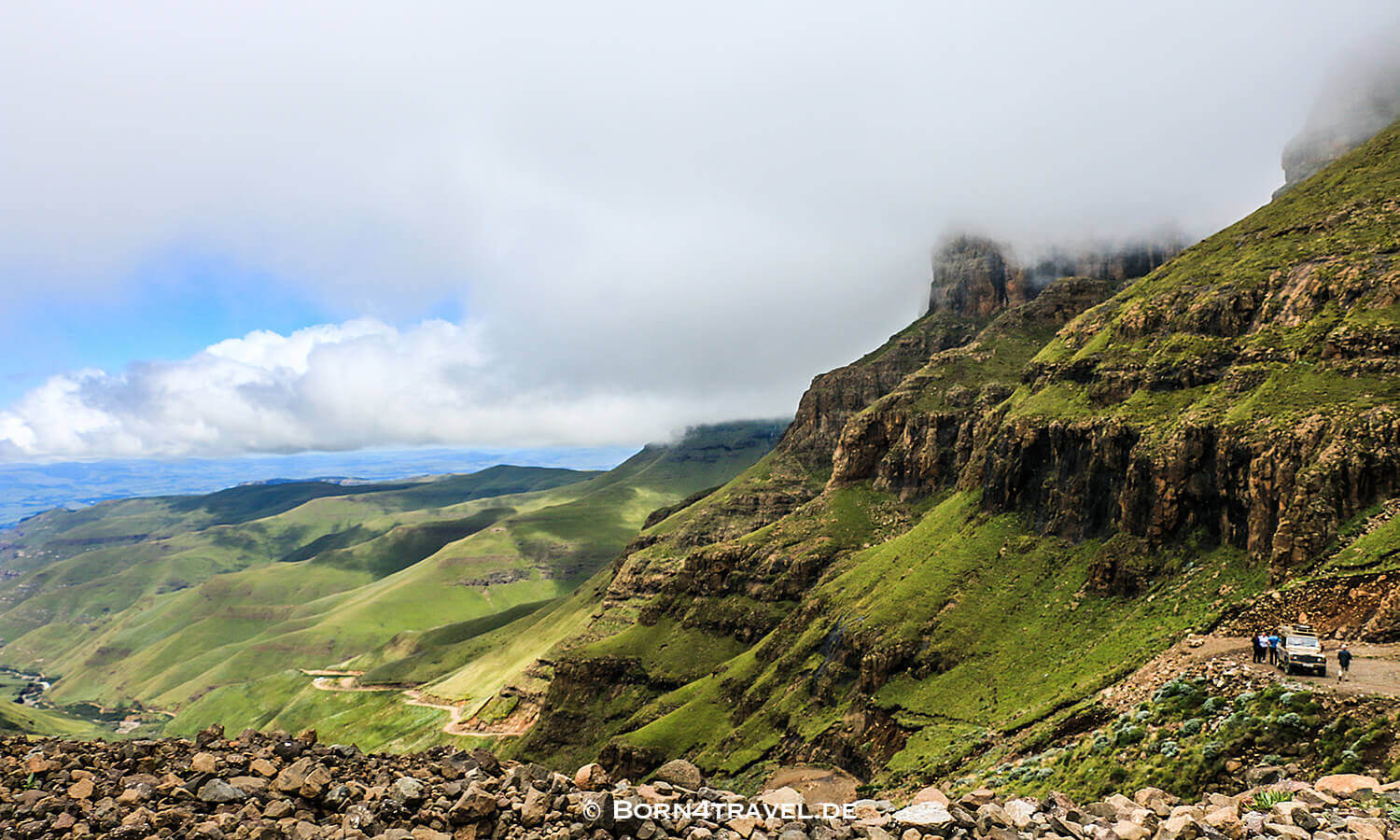 Sani Pass,Lesotho bis Südafrika,Mokhotlong,born4travel.de