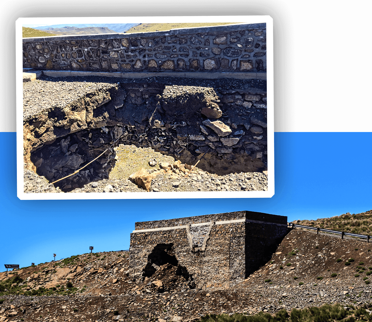 Unterwegs auf der A31 in Lesotho,Mokhotlong,born4travel.de