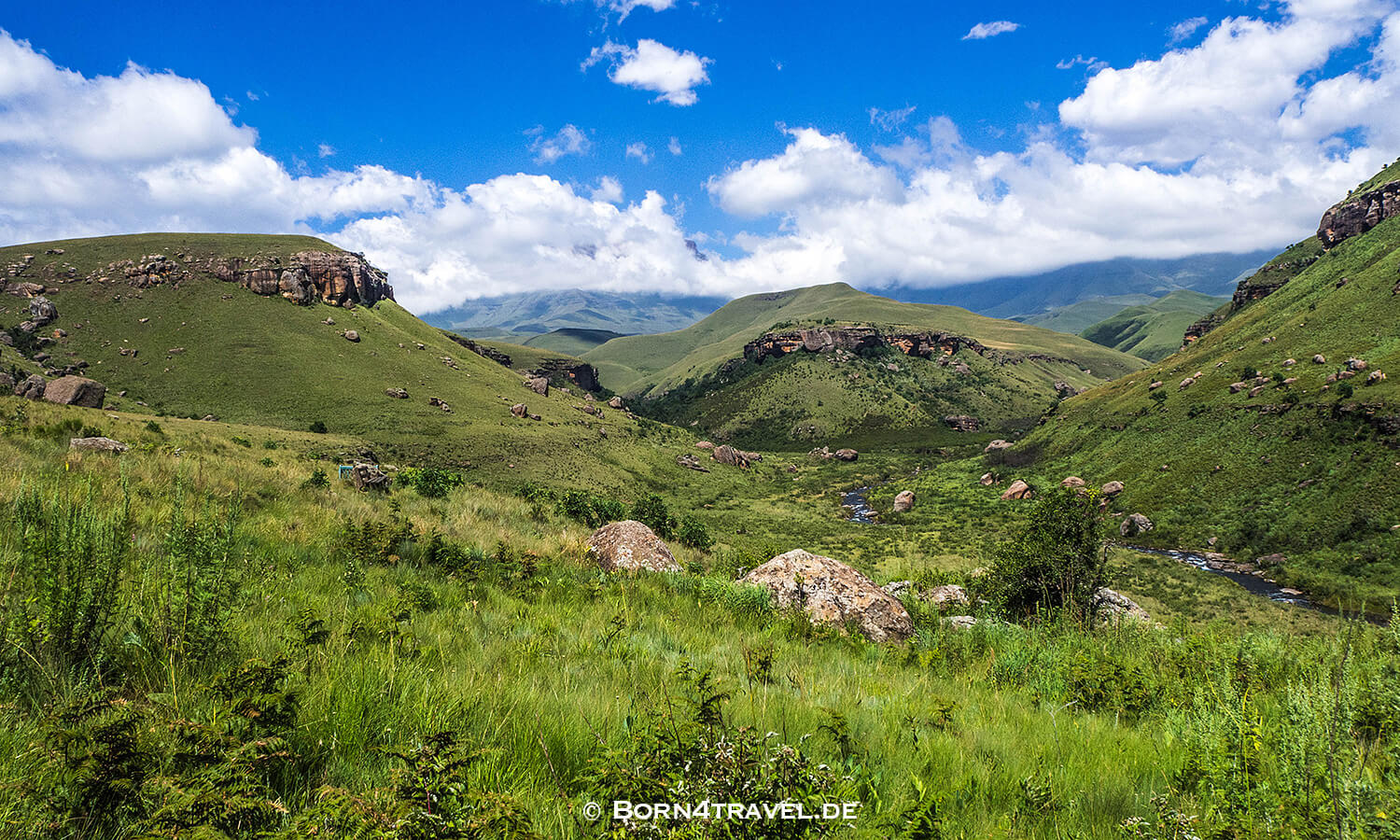 Main Caves,Giants Castle,Maloti Drakensberge Park, KwaZulu Natal,Südafrika,born4travel.de