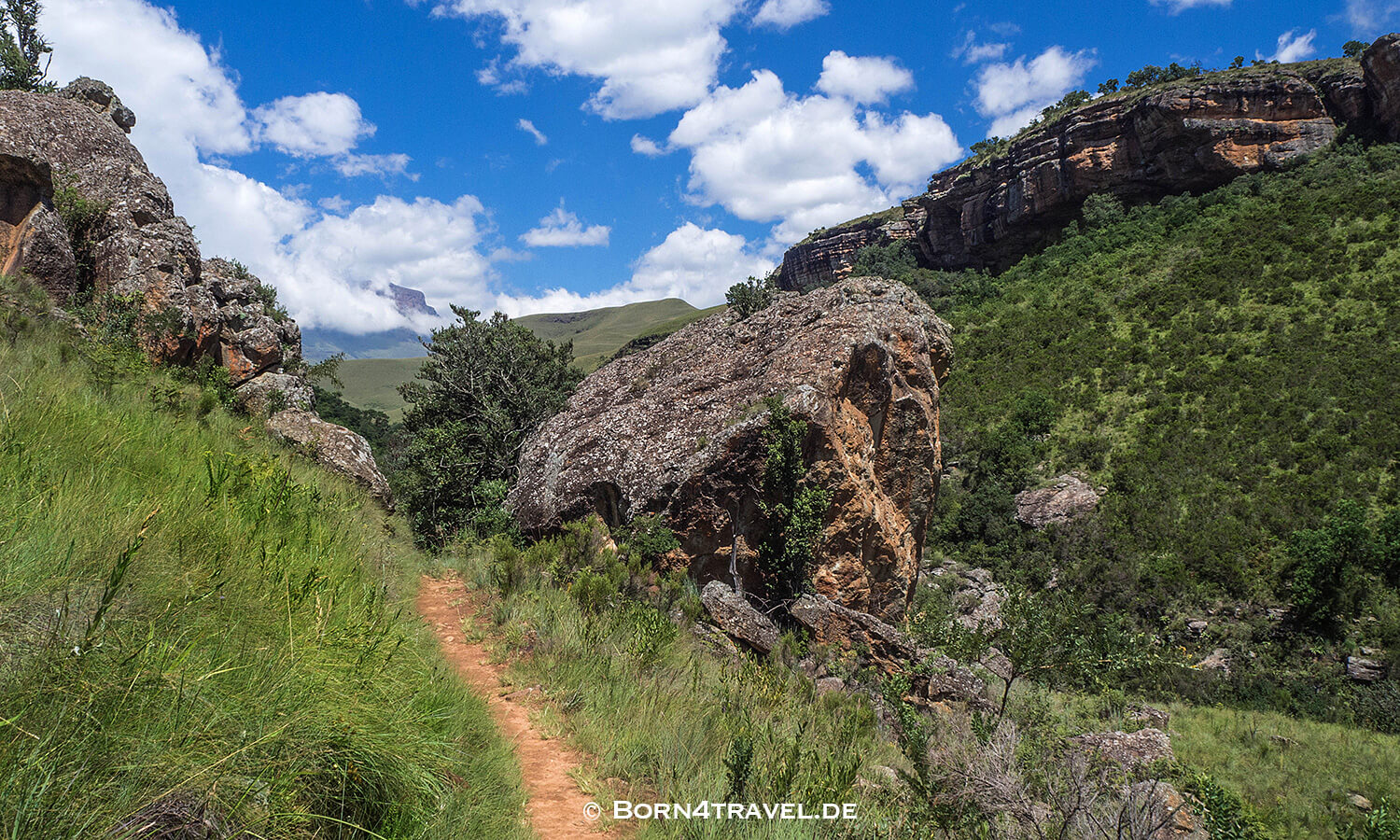Main Caves,Giants Castle,Maloti Drakensberge Park, KwaZulu Natal,Südafrika,born4travel.de