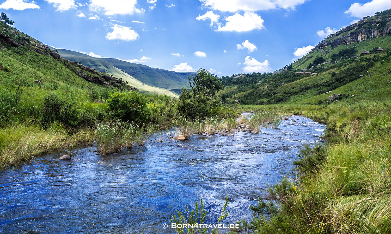 River Walk,Bushman's River,Sanparks,Maloti Drakensberge Park, KwaZulu Natal,Südafrika,born4travel.de