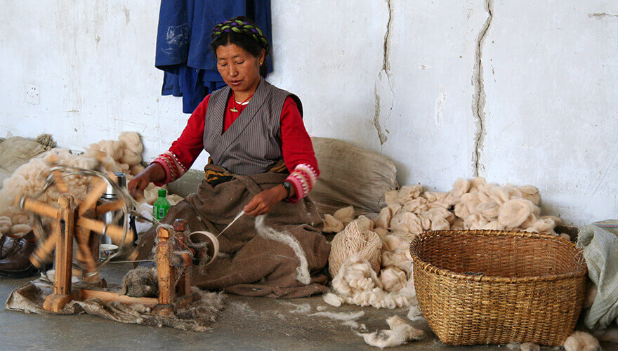 Carpet Factory,Shigatse,Tibet
