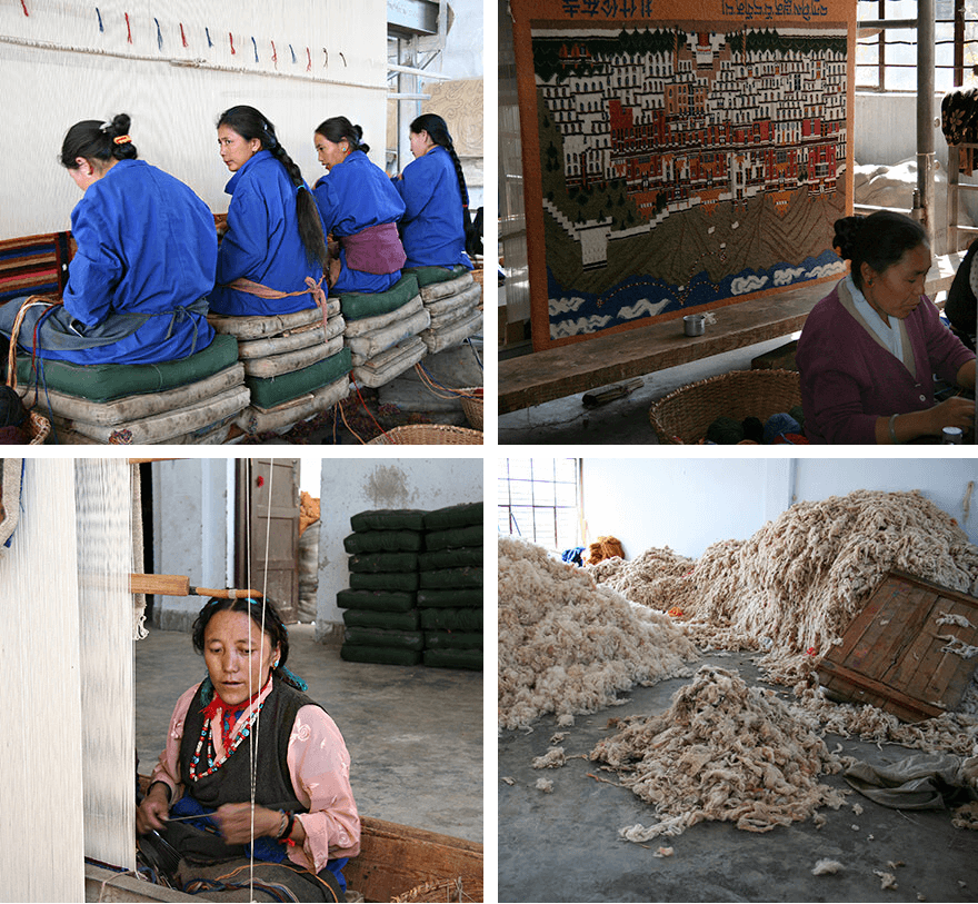 Carpet Factory,Shigatse,Tibet