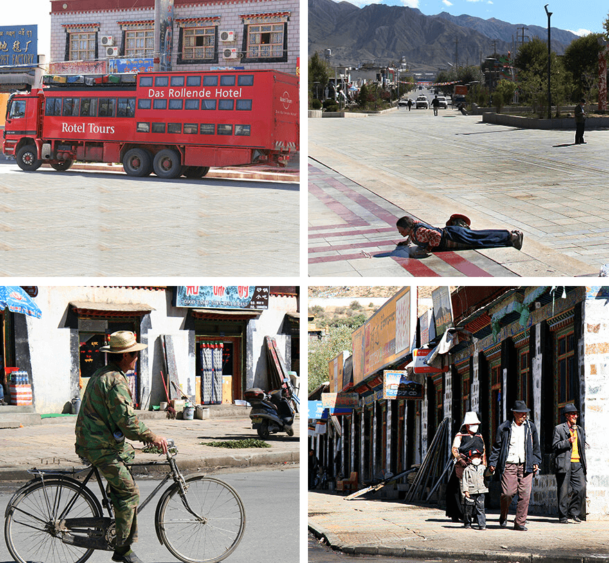 streetview,Shigatse,Tibet