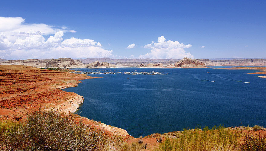 Lake Powell, Arizona ,USA