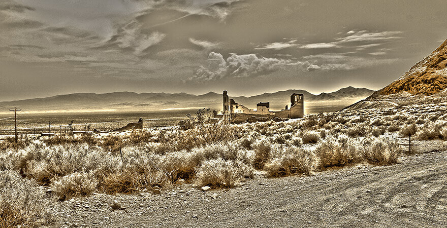 Rhyolite, Death Valley, USA