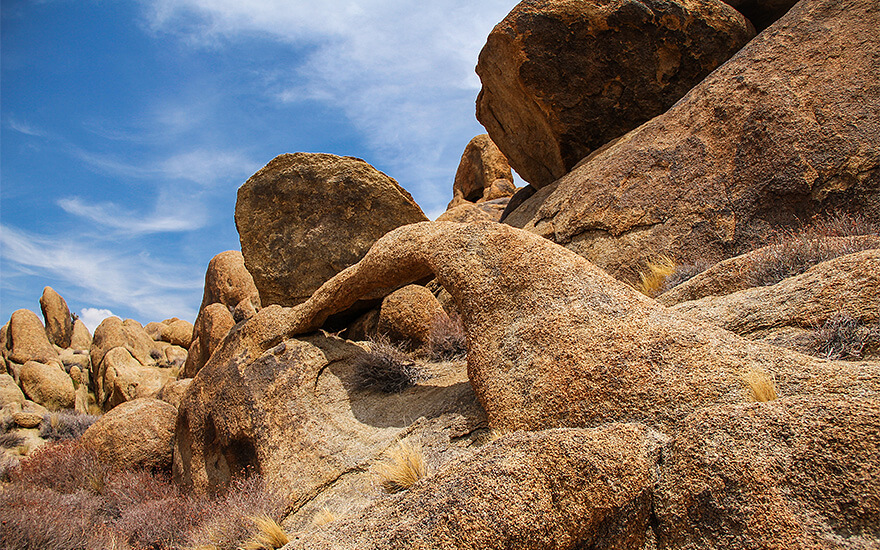Hitching Post Arch, Alabama Hills, Lone Pine, California, USA