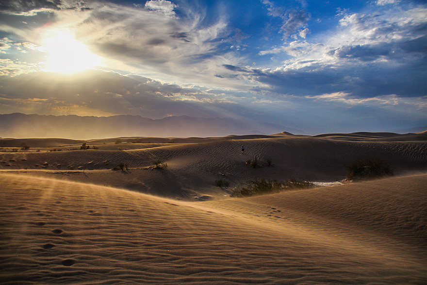 Mesquite Flat Sand Dunes, Death Valley, California, USA