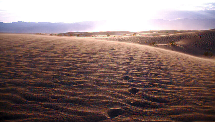 Mesquite Flat Sand Dunes, Death Valley, California, USA