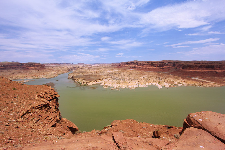 Lake Powell bei Hite, Utah, USA