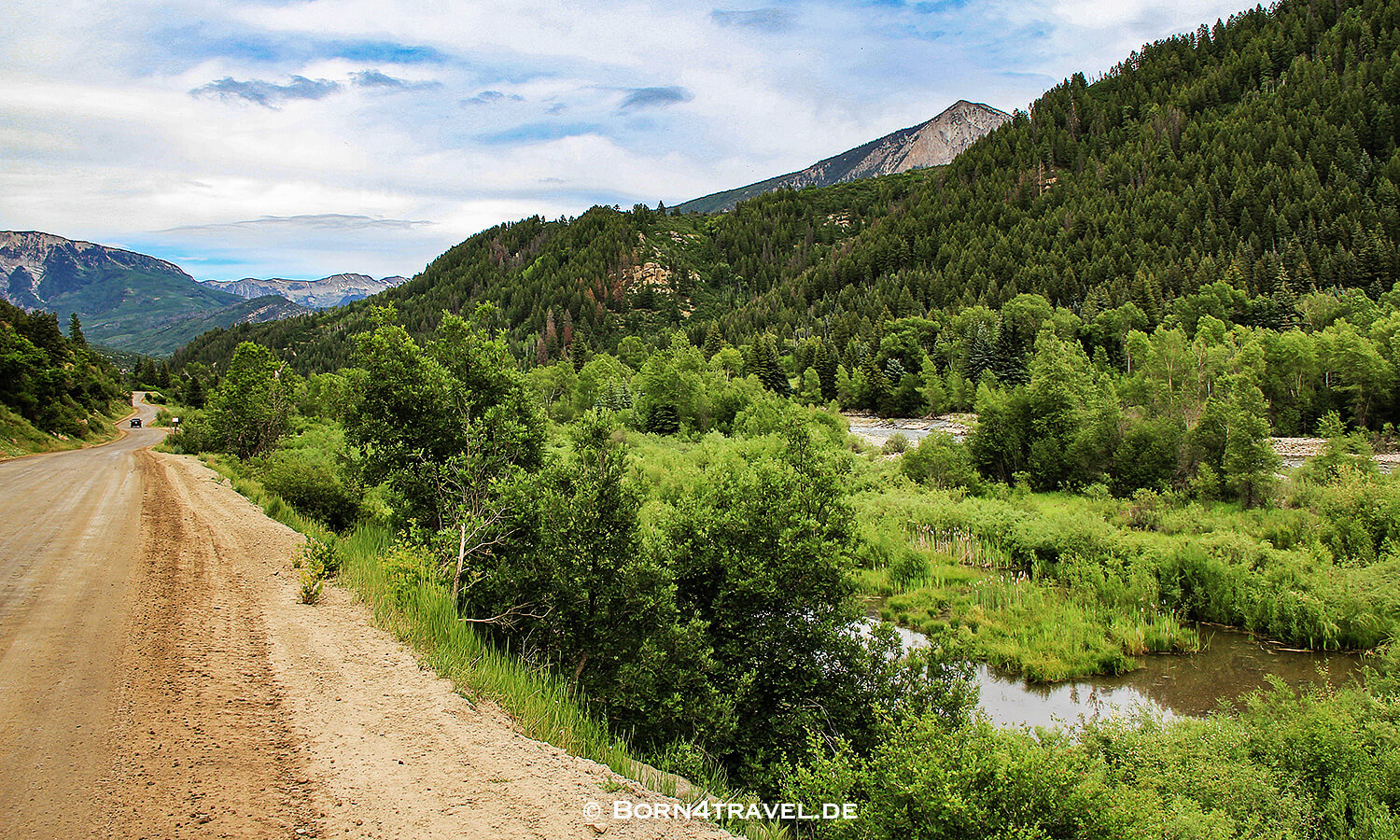 Unterwegs auf dem Kebler Pass,Elk Loop Byway,Colorado,USA,born4travel.de