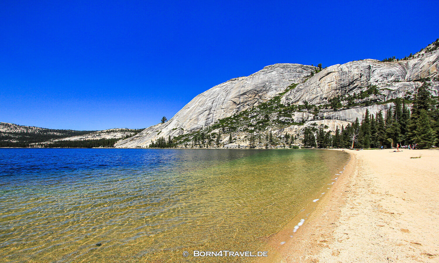 Lake Tenaya im Yosemite National Park, California,USA,born4travel.de