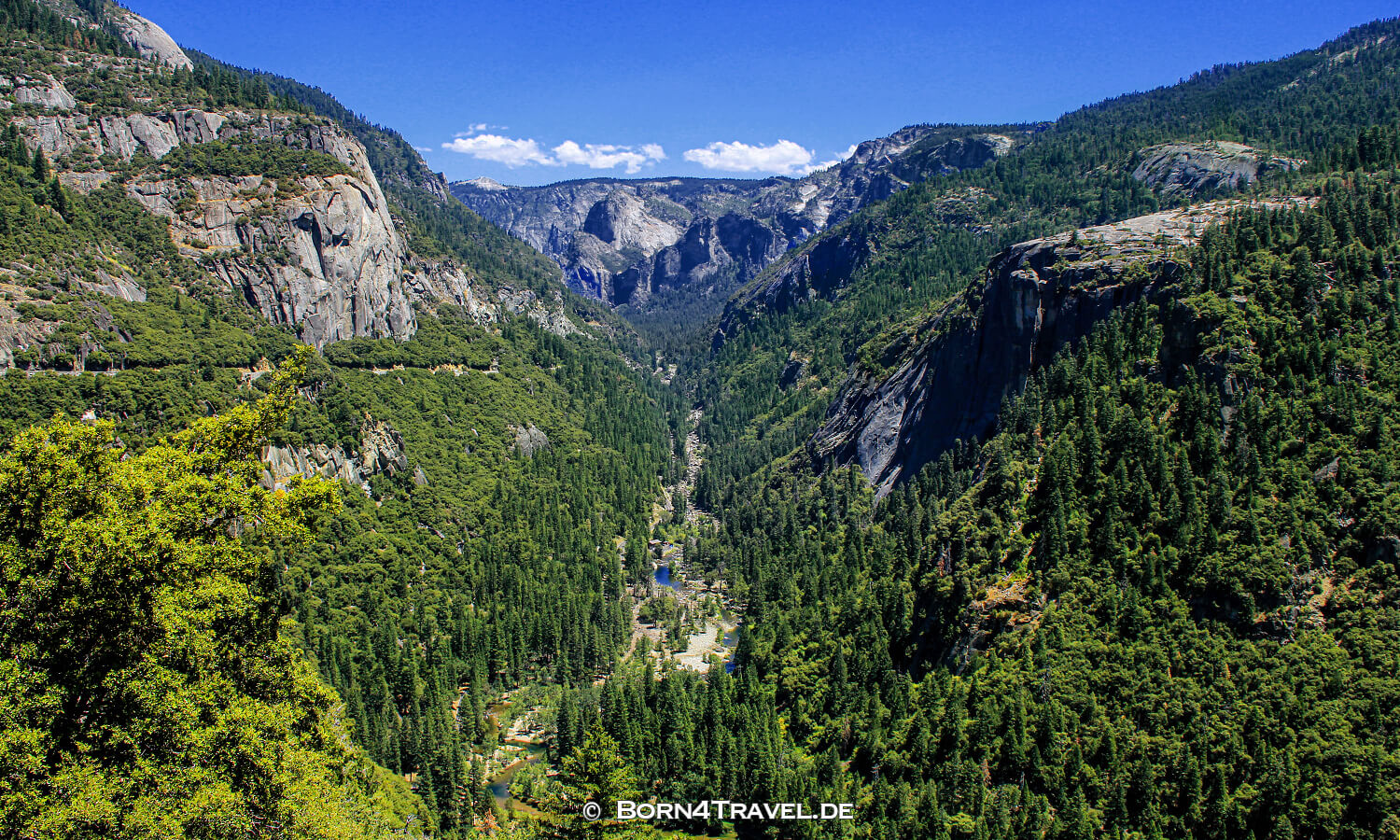 Tunnel View Point im Yosemite National Park, California,USA,born4travel.de