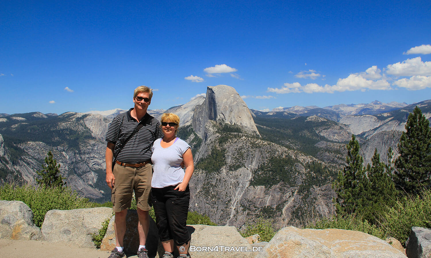 Glacier Point im Yosemite National Park, California,USA,born4travel.de