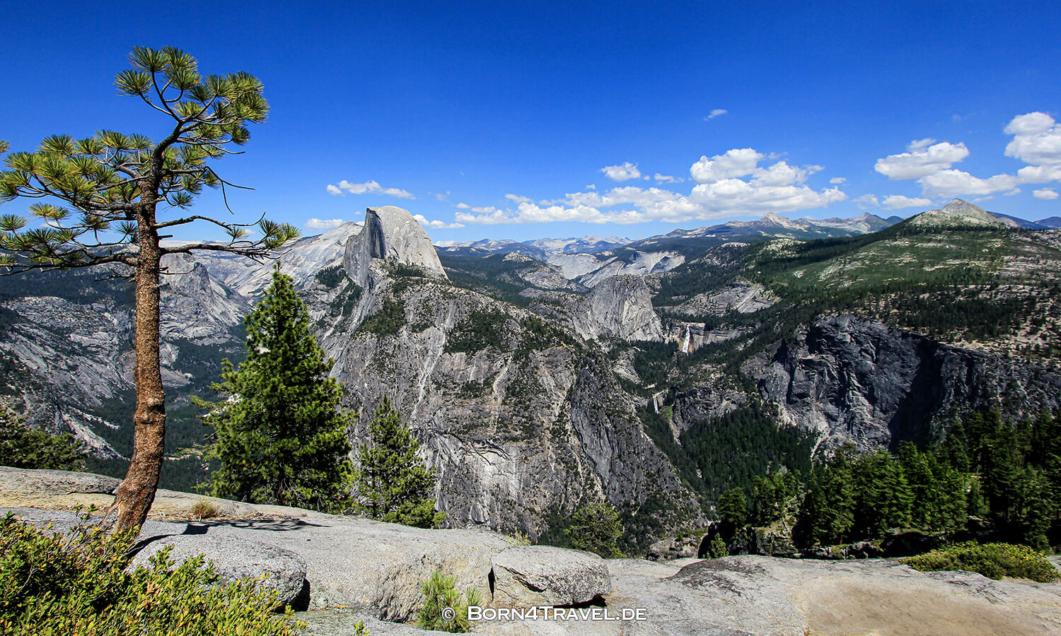Glacier Point im Yosemite National Park, California,USA,born4travel.de