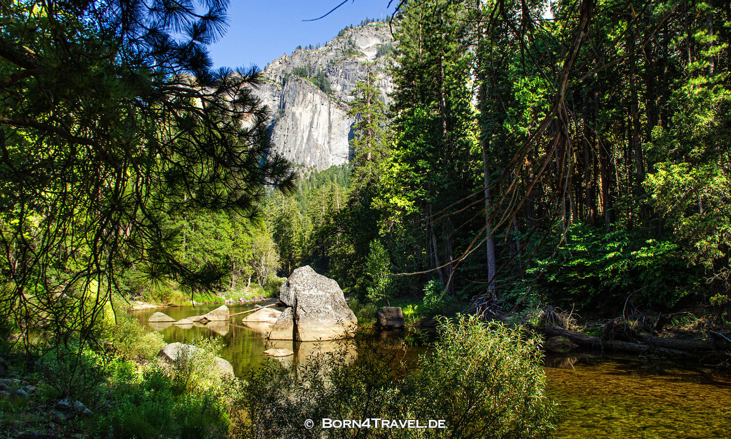 Yosemite Valley im Yosemite National Park, California,USA,born4travel.de