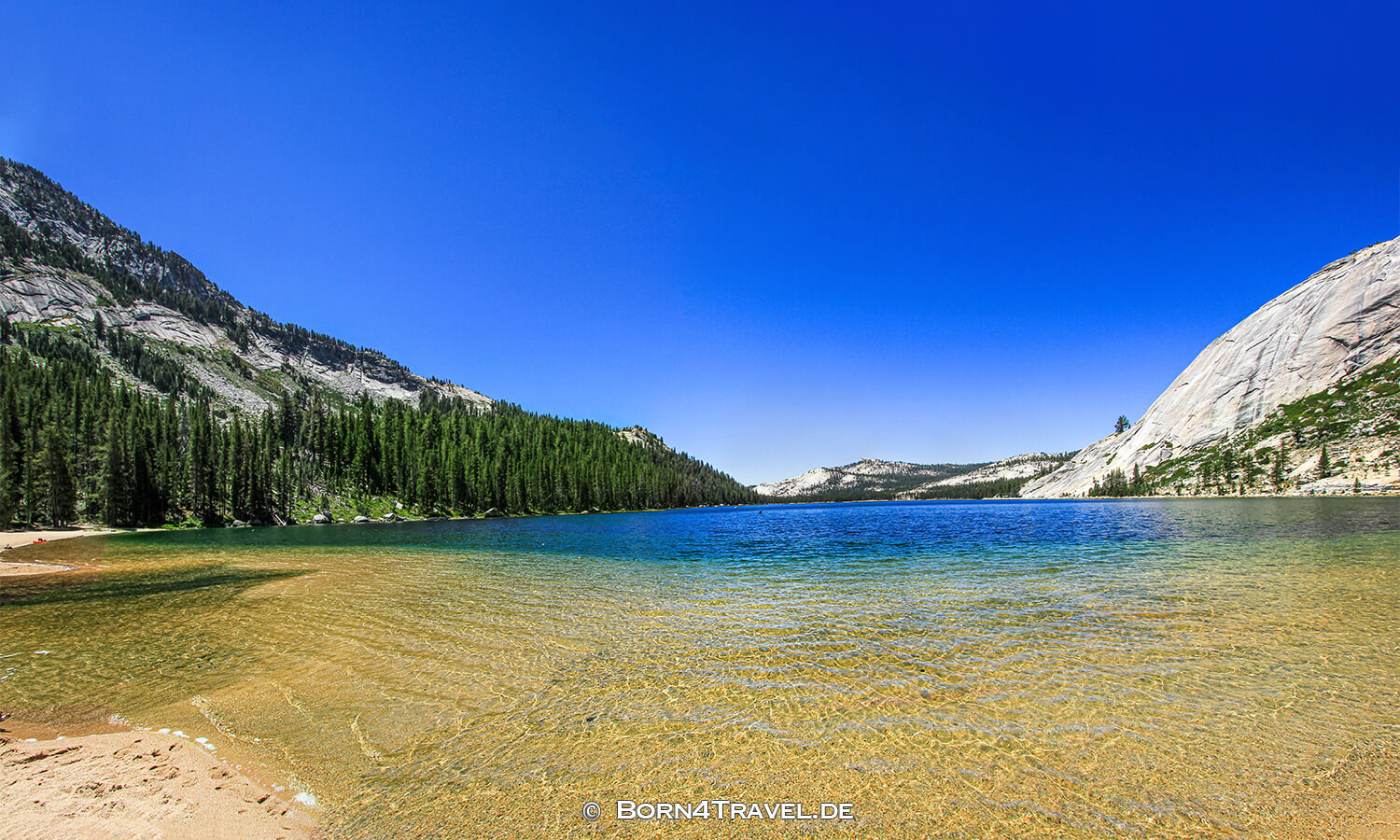 Lake Tenaya im Yosemite National Park, California,USA,born4travel.de