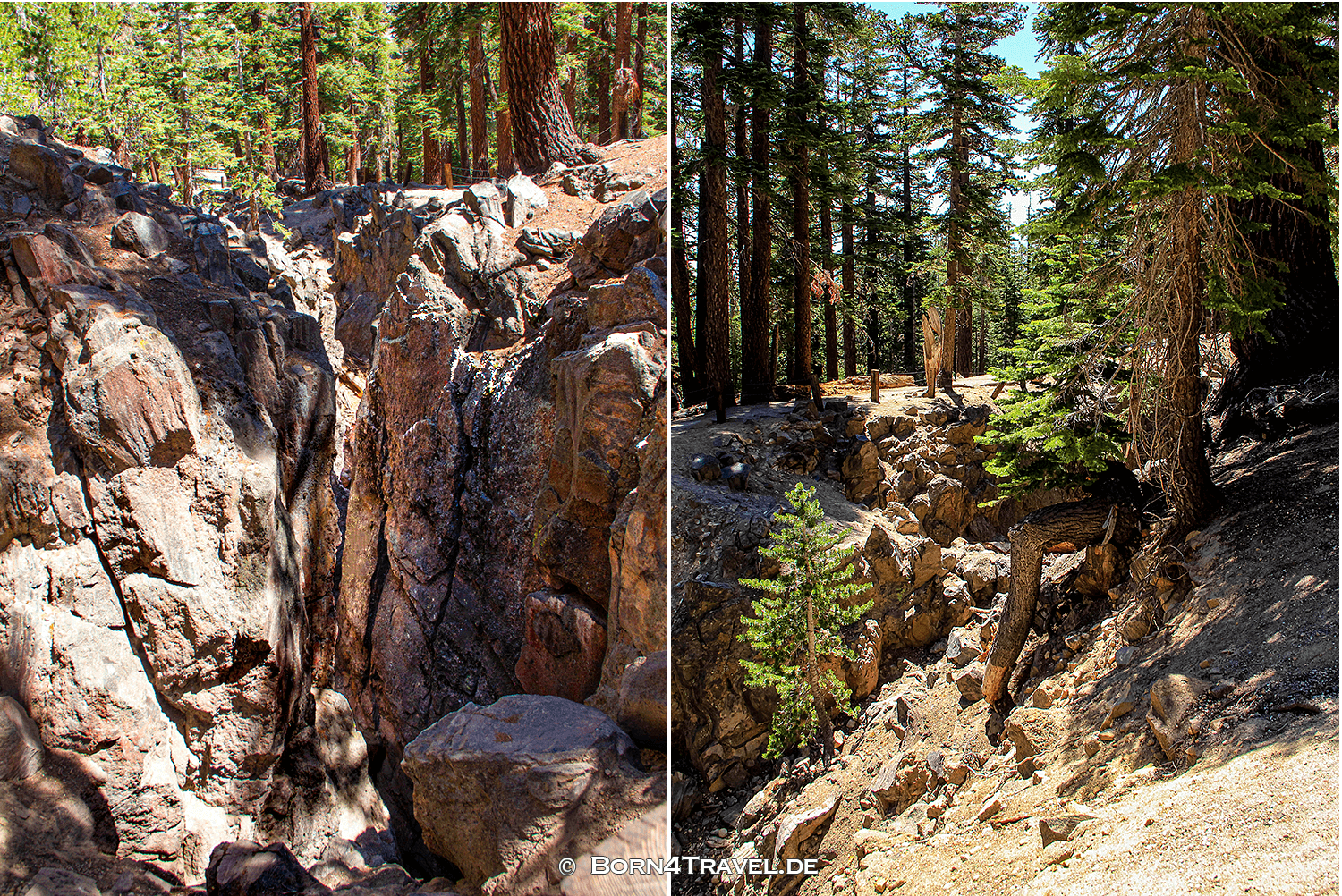 Eartquake Fault bei Mamoth Lakes,California,USA,born4travel.de