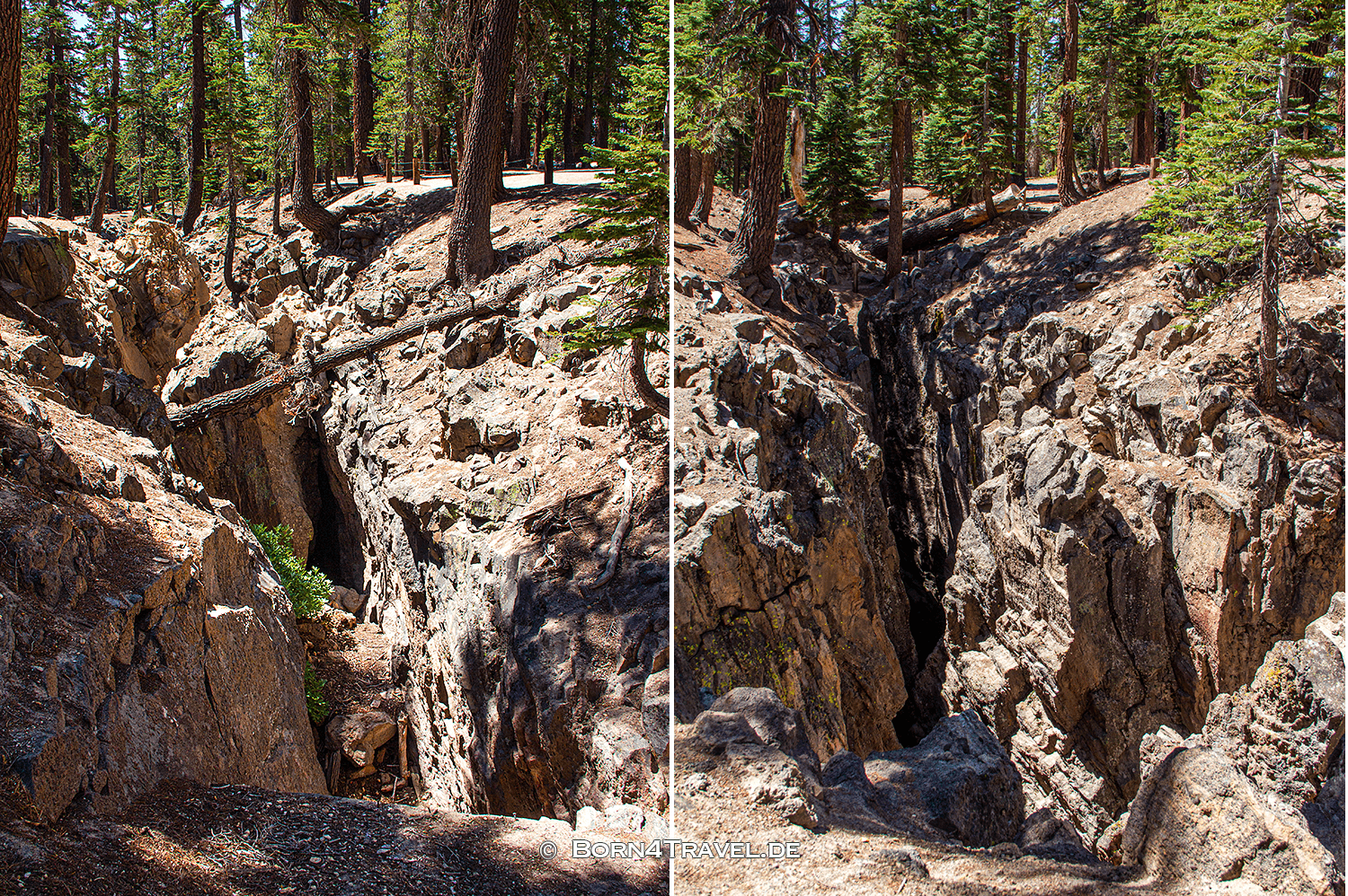 Eartquake Fault bei Mamoth Lakes,California,USA,born4travel.de