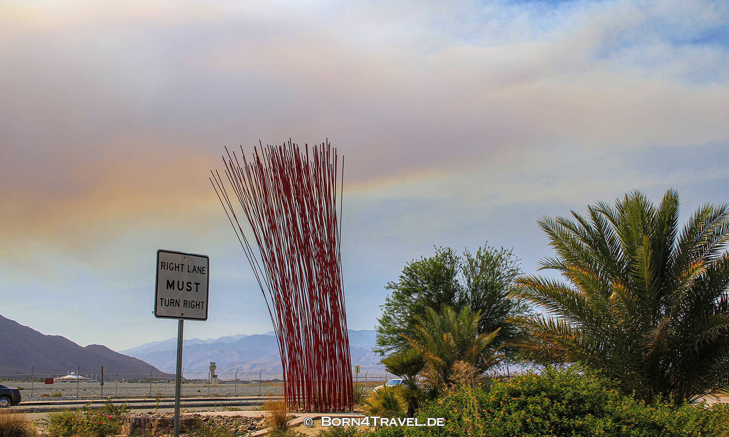 Impressionen von Coachella Valley, Brände in San Jacinto Mountains 2013,USA,born4travel.de