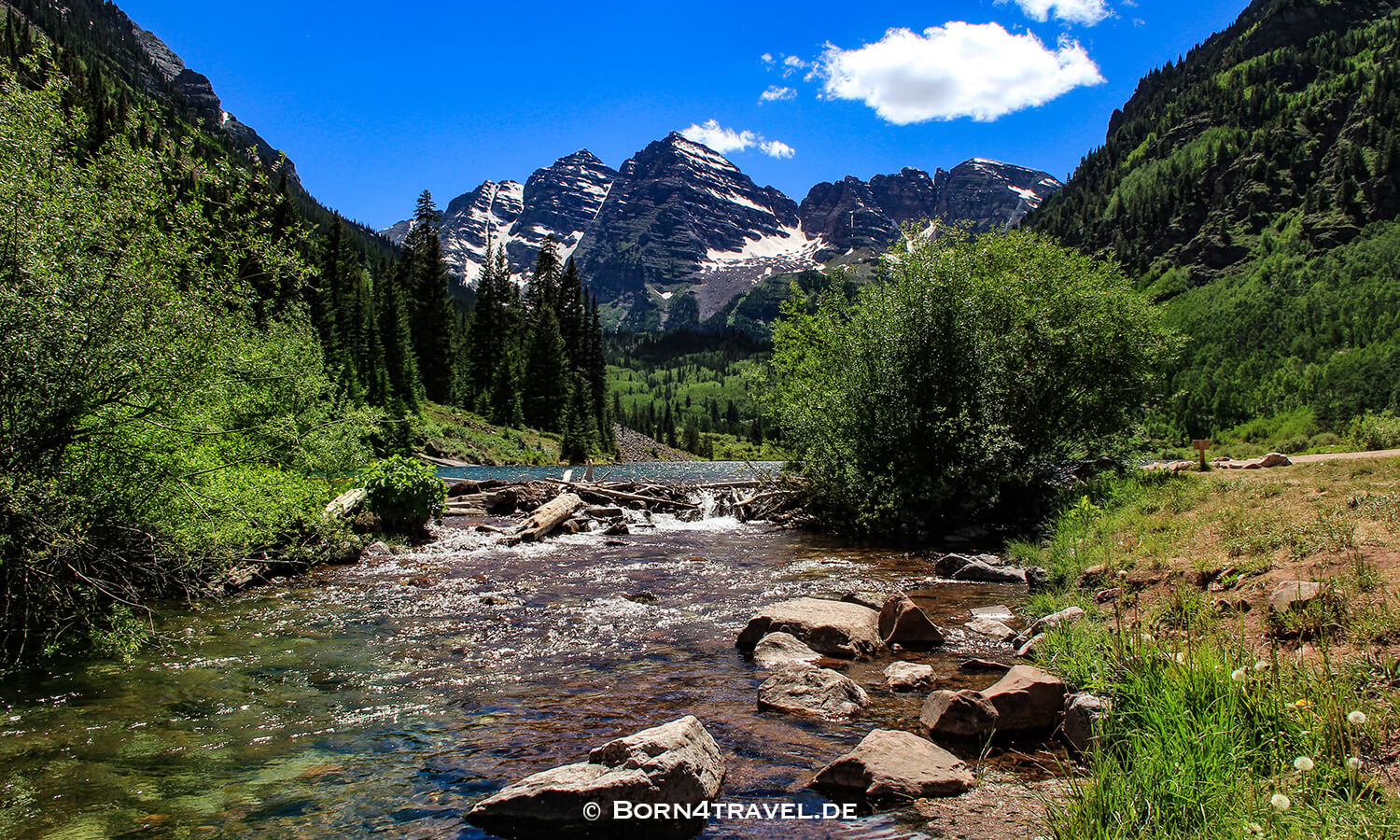 Maroon Bells,Beautiful Colorado,USA,born4travel.de