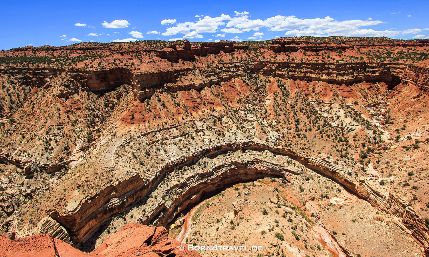 Goosenecks Overlook,Capital Reef National Park,Utah,USA,born4travel.de