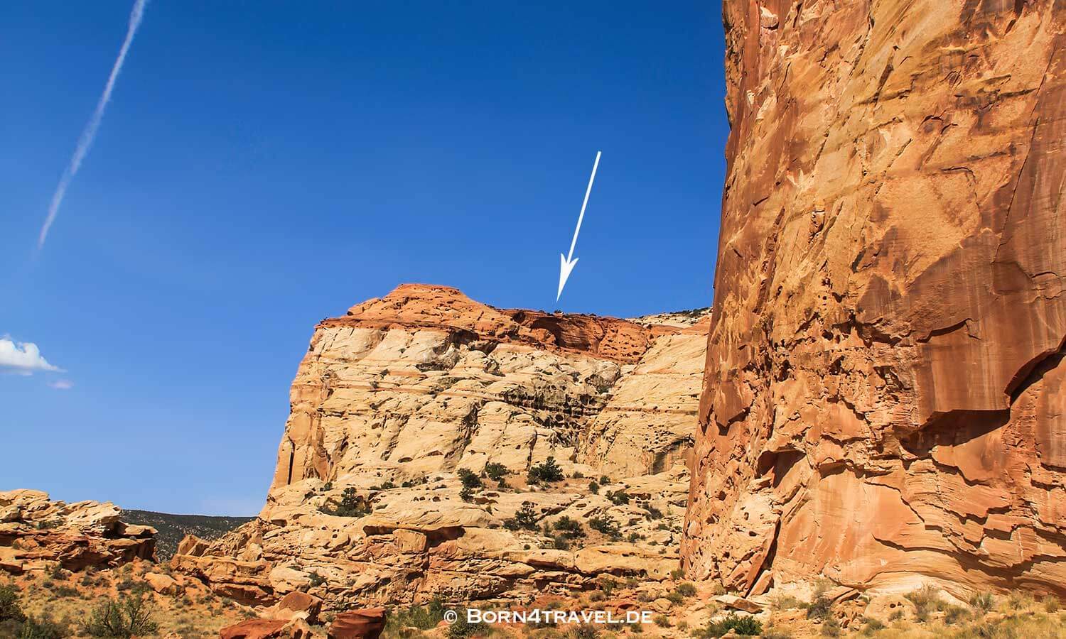 Cassidy Arch Trail,Capital Reef NP,Utah,USA,born4travel.de