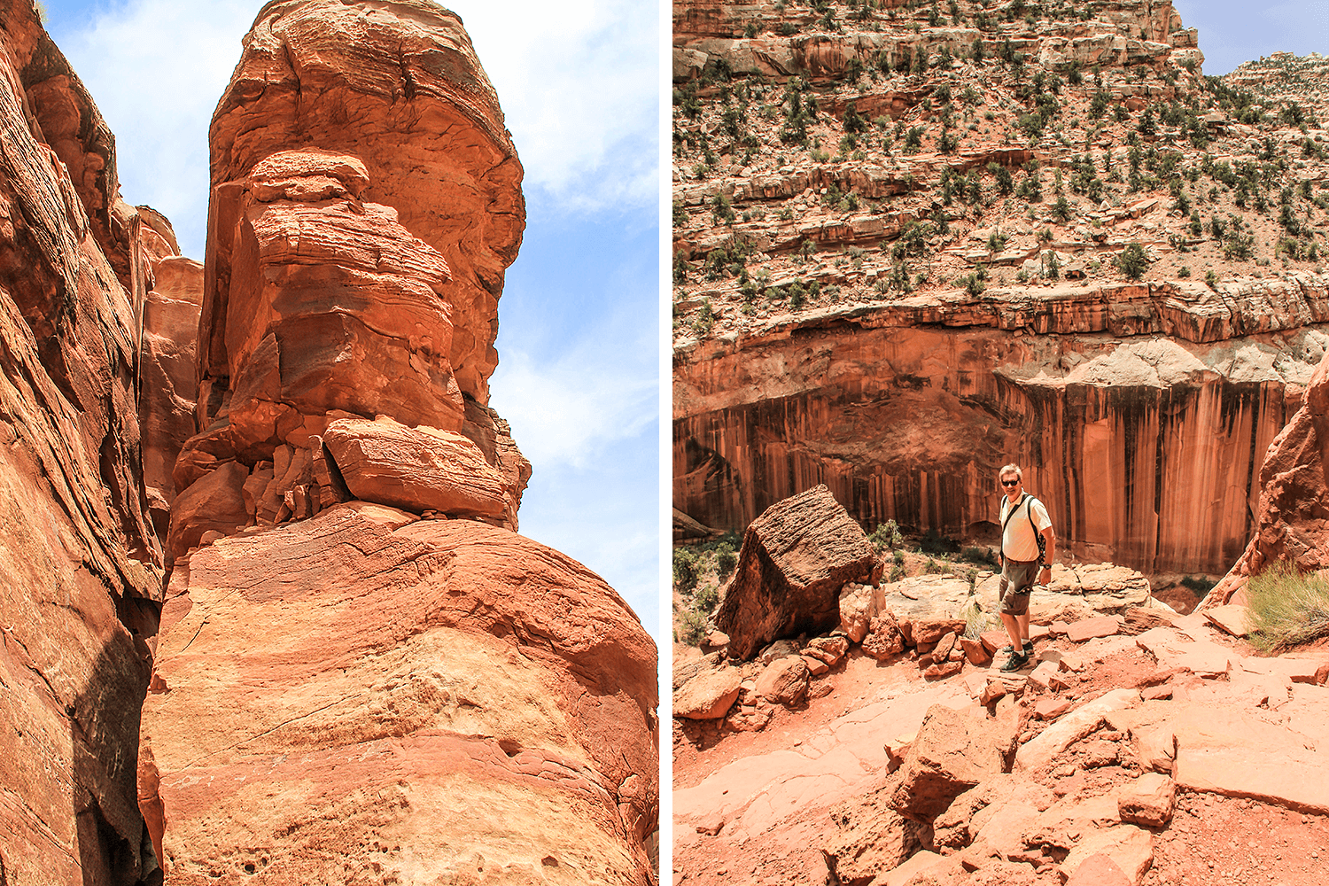 Cassidy Arch Trail,Capital Reef NP,Utah,USA,born4travel.de