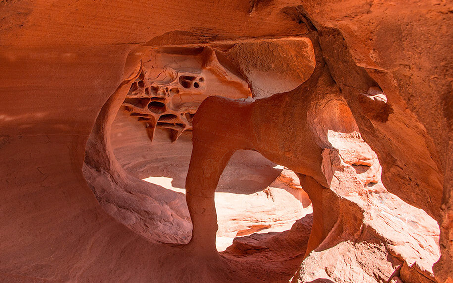 Windstone Arch, valley of fire,nevada