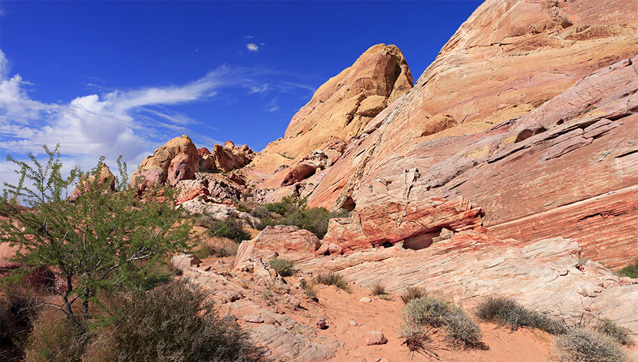 white domes loop,valley of fire,nevada