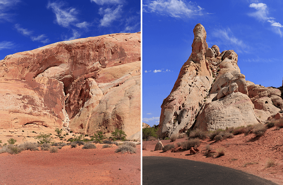 white domes,valley of fire,nevada