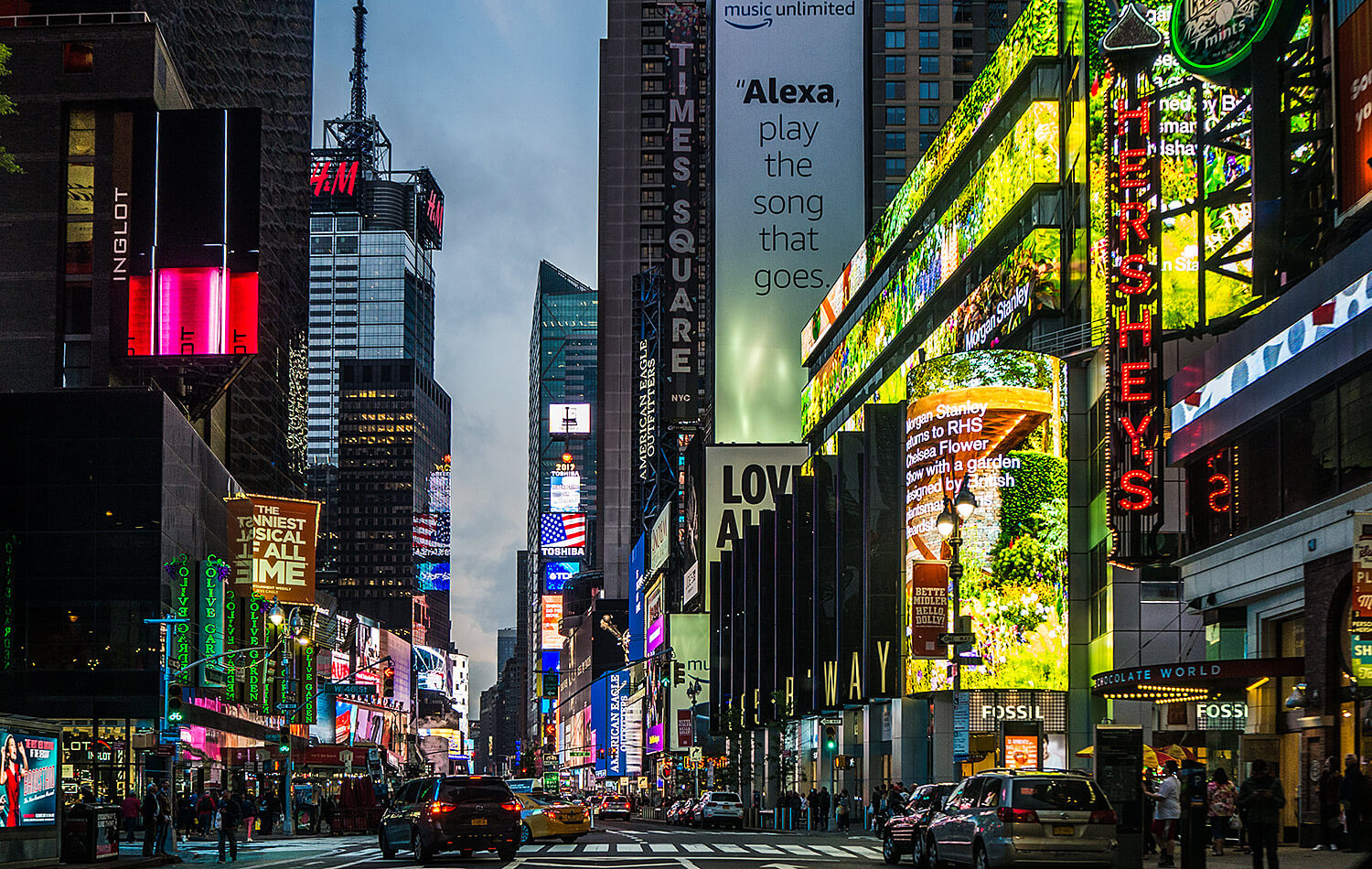 Times Square, Broadway, New York City, Manhattan, USA, born4travel.de