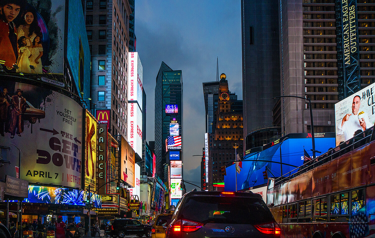 Times Square, Broadway, New York City, Manhattan, USA, born4travel.de