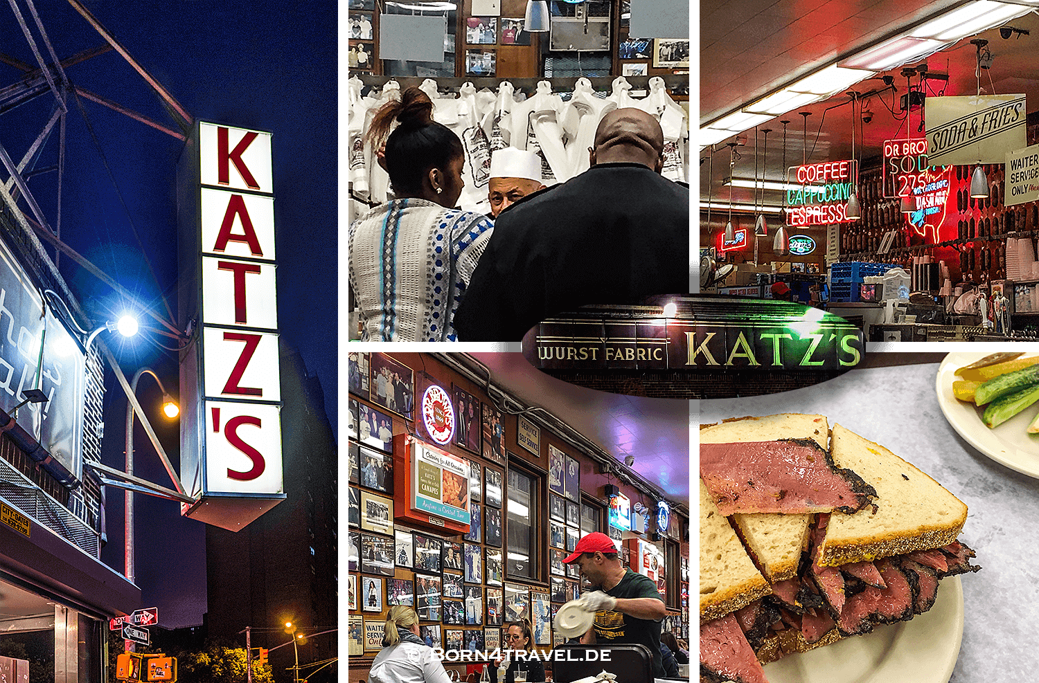 Katz’s Delicatessen, New York City, USA, born4travel.de