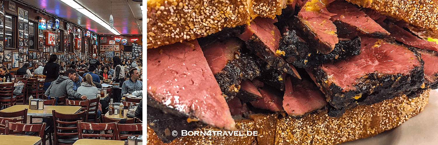 Katz’s Delicatessen, New York City, USA, born4travel.de